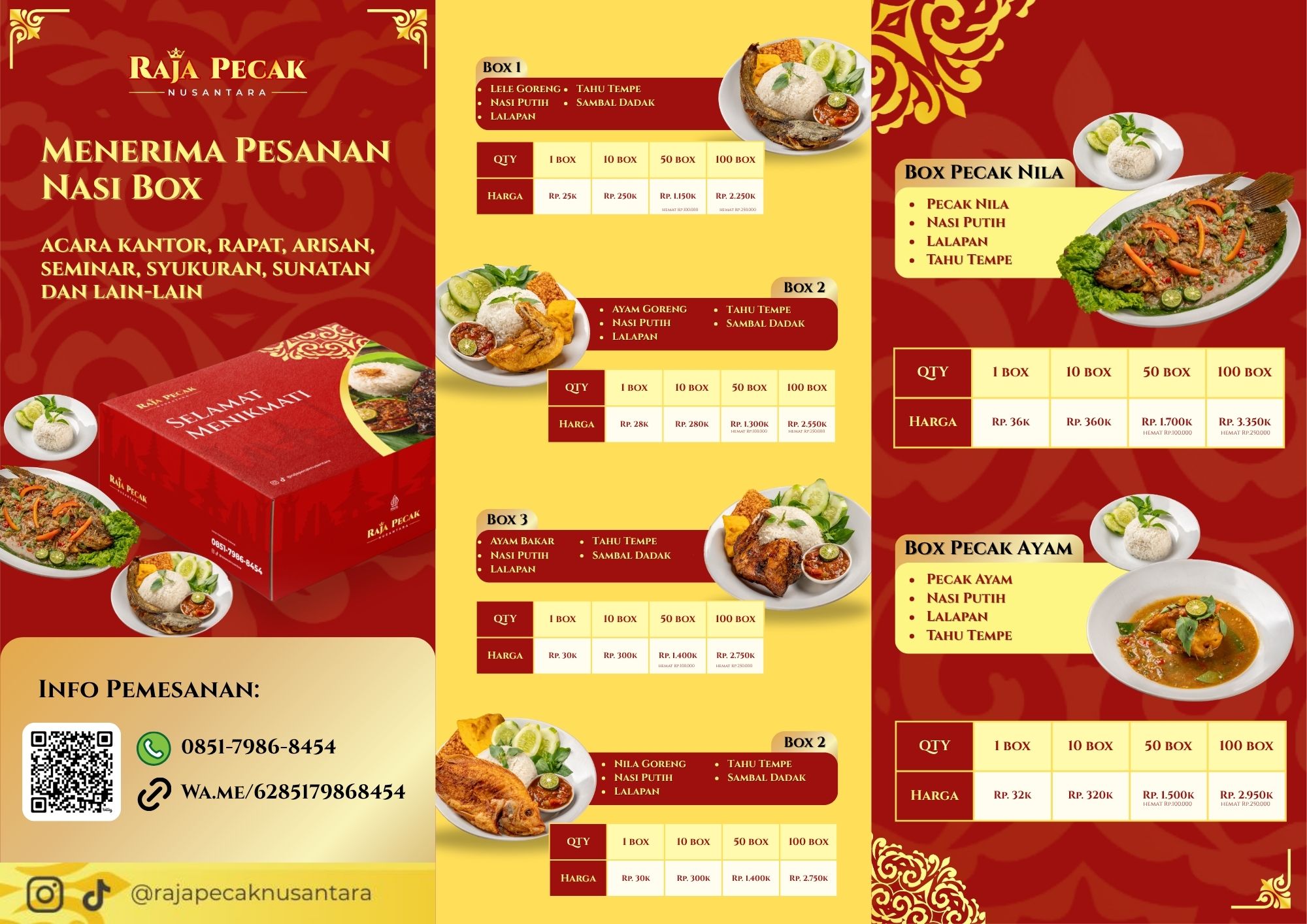 menu new nasi box rpn